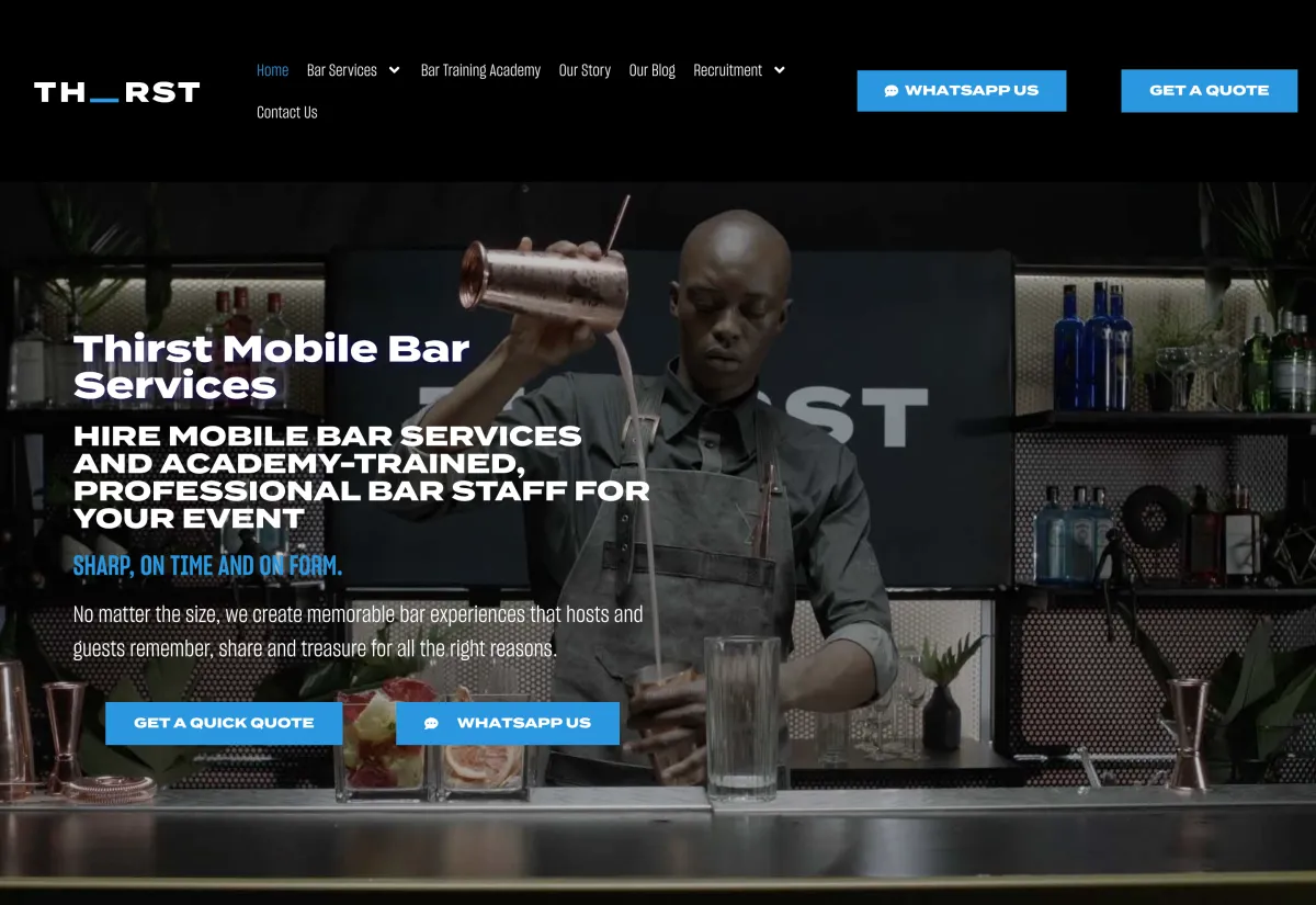 Thirst website